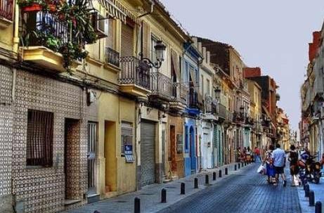 Romantic Apartment In The Heart Of Cabanyal Valencia Exterior foto