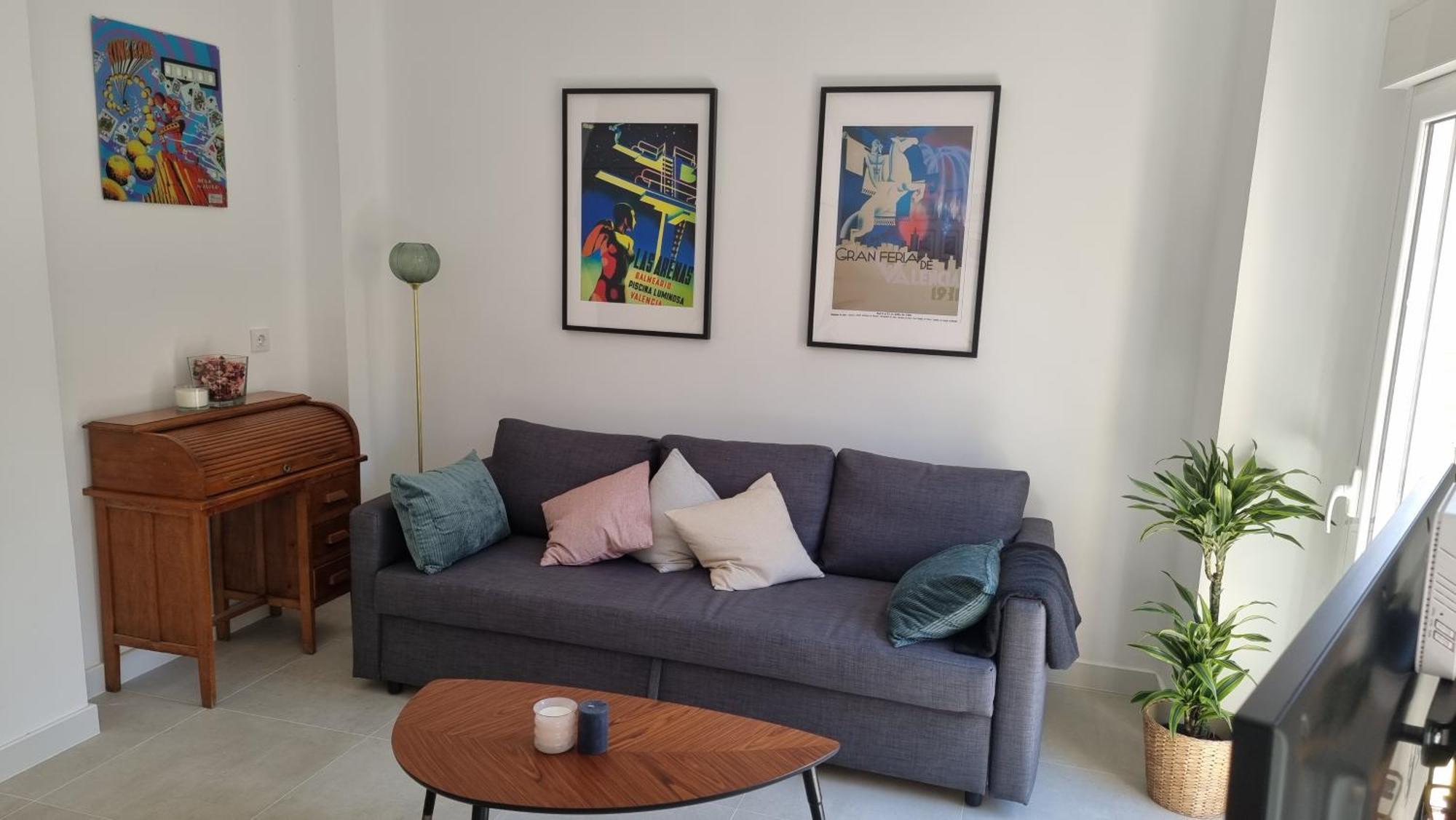 Romantic Apartment In The Heart Of Cabanyal Valencia Exterior foto